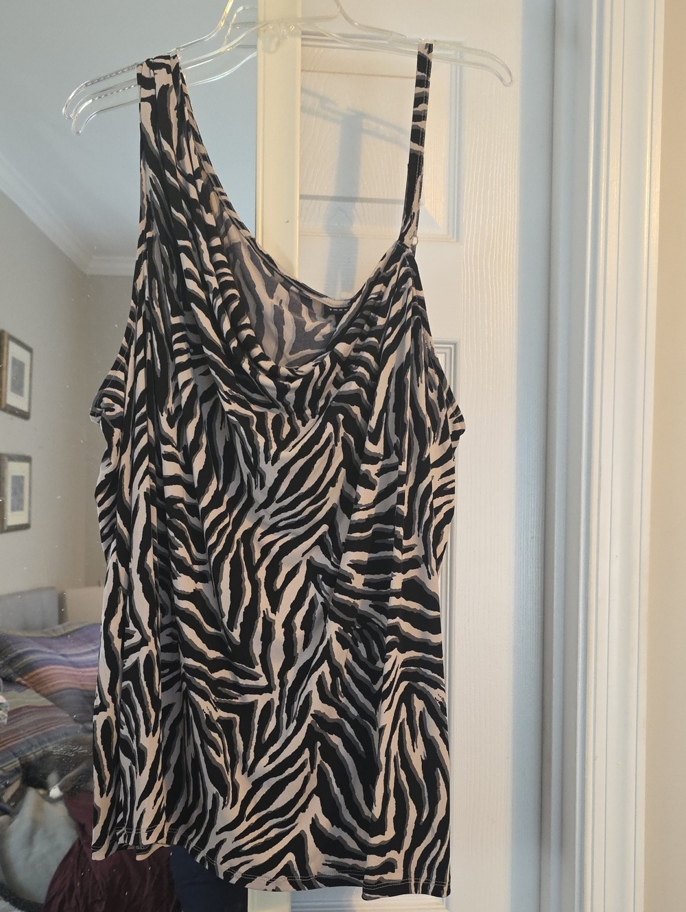 torrid Zebra Print Shirt- Black & Cream